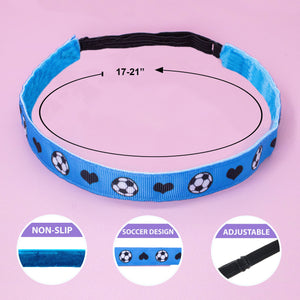 Adjustable No Slip Soccer Headbands