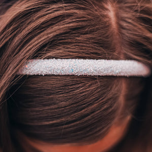 Thin Glitter Headband - Padded Hair Bands