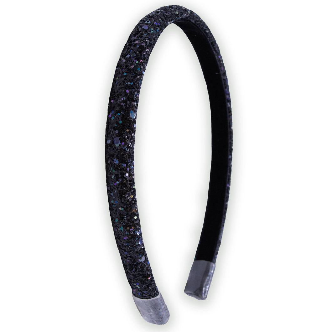 Thin Glitter Headband - Padded Hair Bands