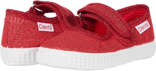 Cienta Red Sparkle MaryJanes - multiple sizes